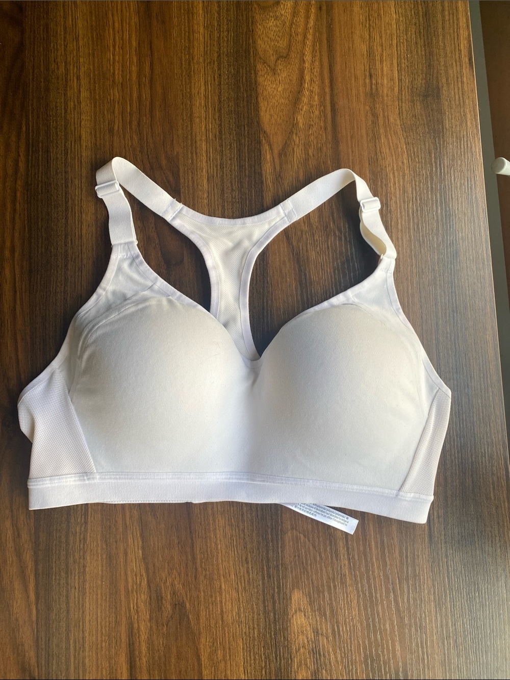 Victoria’s Secret Molded Sports Bra — white